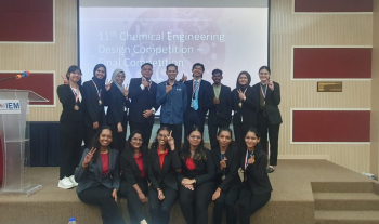 UMPSA STUDENTS WIN 3RD PLACE AT IEM CHEMICAL ENGINEERING DESIGN COMPETITION 
